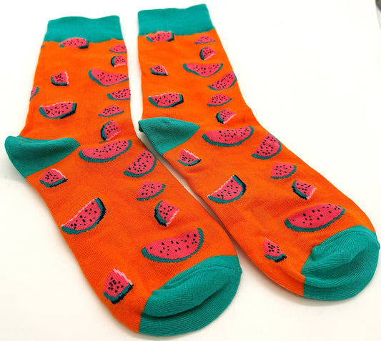 Watermelon Pattern Socks – Fresh Statement Style | The Foxy Socks